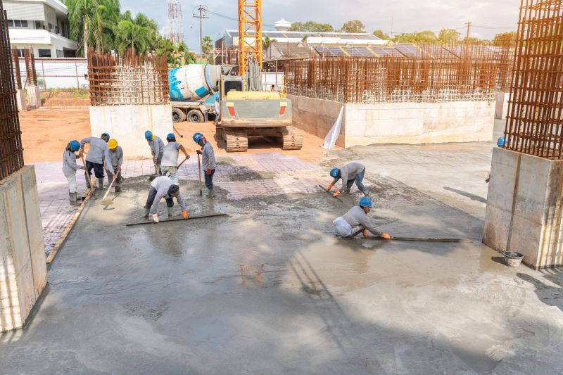 Concrete Laying Service